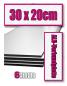 Preview: 30x20cm Aluminium-Verbundplatte 6mm im UV-Direktdruck
