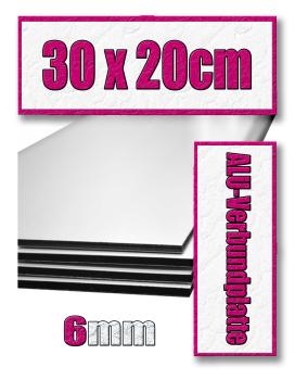 30x20cm Aluminium-Verbundplatte 6mm im UV-Direktdruck
