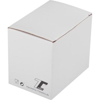 Preview: Keramiktasse Bangalore 300 ml weiß Verpackung