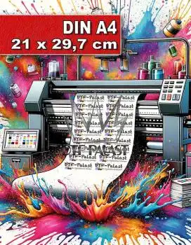 Premium DTF-Transfer HotPeel - DIN A4 21x29,7cm
