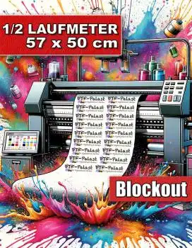 Premium DTF-Transfer Blockout - 1/2 Meterware HotPeel 57x50cm