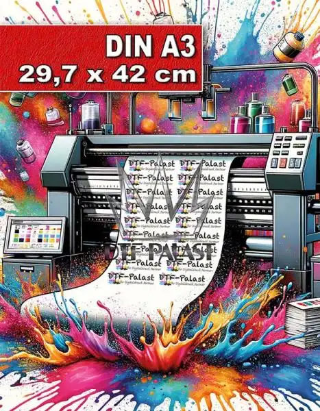 Premium DTF-Transfer HotPeel - DIN A3 29,7x42cm
